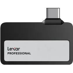 Lexar Professional Go SL400 (2 TB), Externe SSD, Schwarz