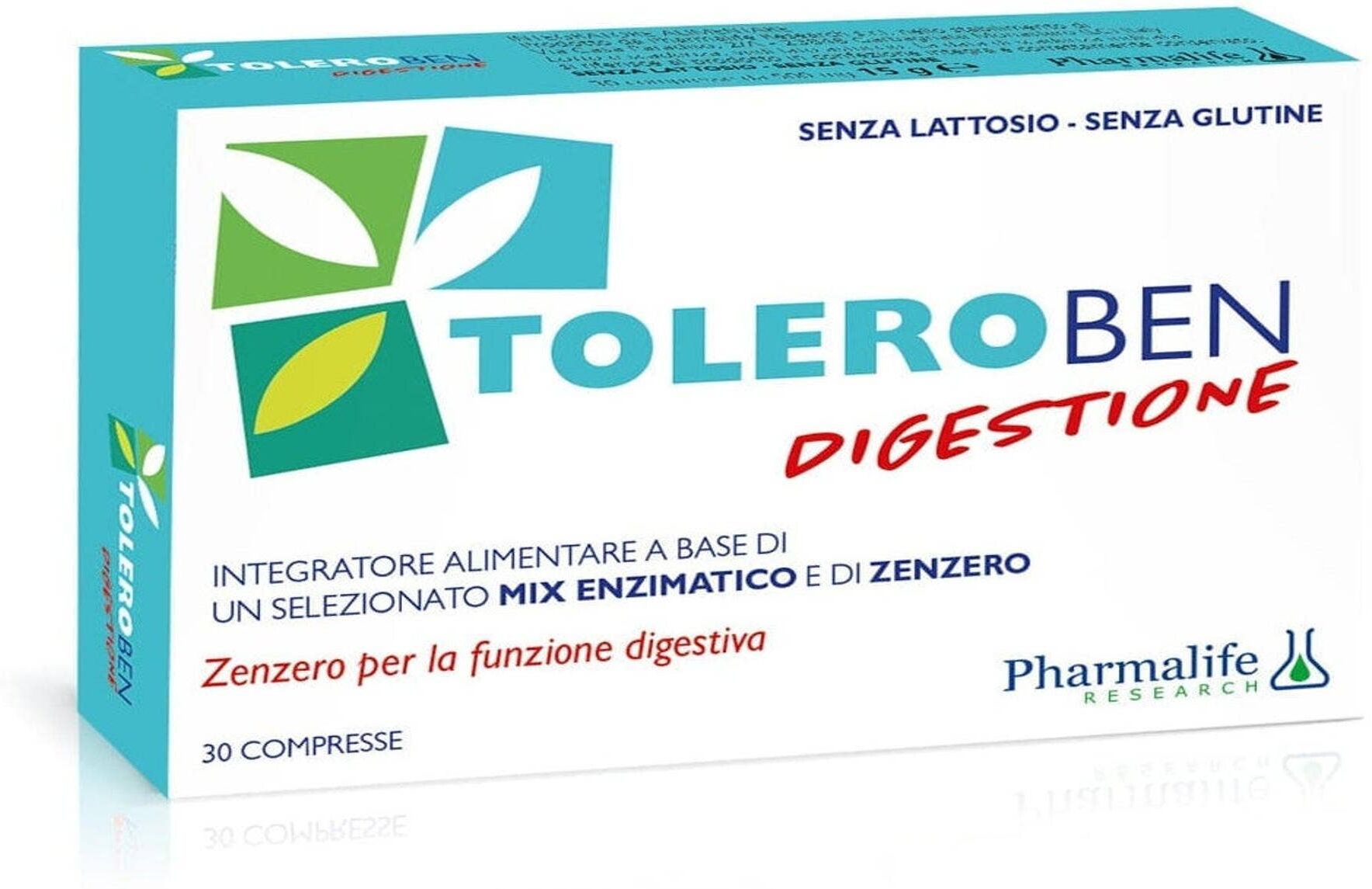 PHARMALIFE Toleroben Digestione 30 Compresse 
