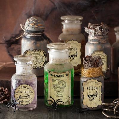 Inspire Essentials Vintage Witch Potion Bottle Labels Vintage Witch Potion Bottle Labels