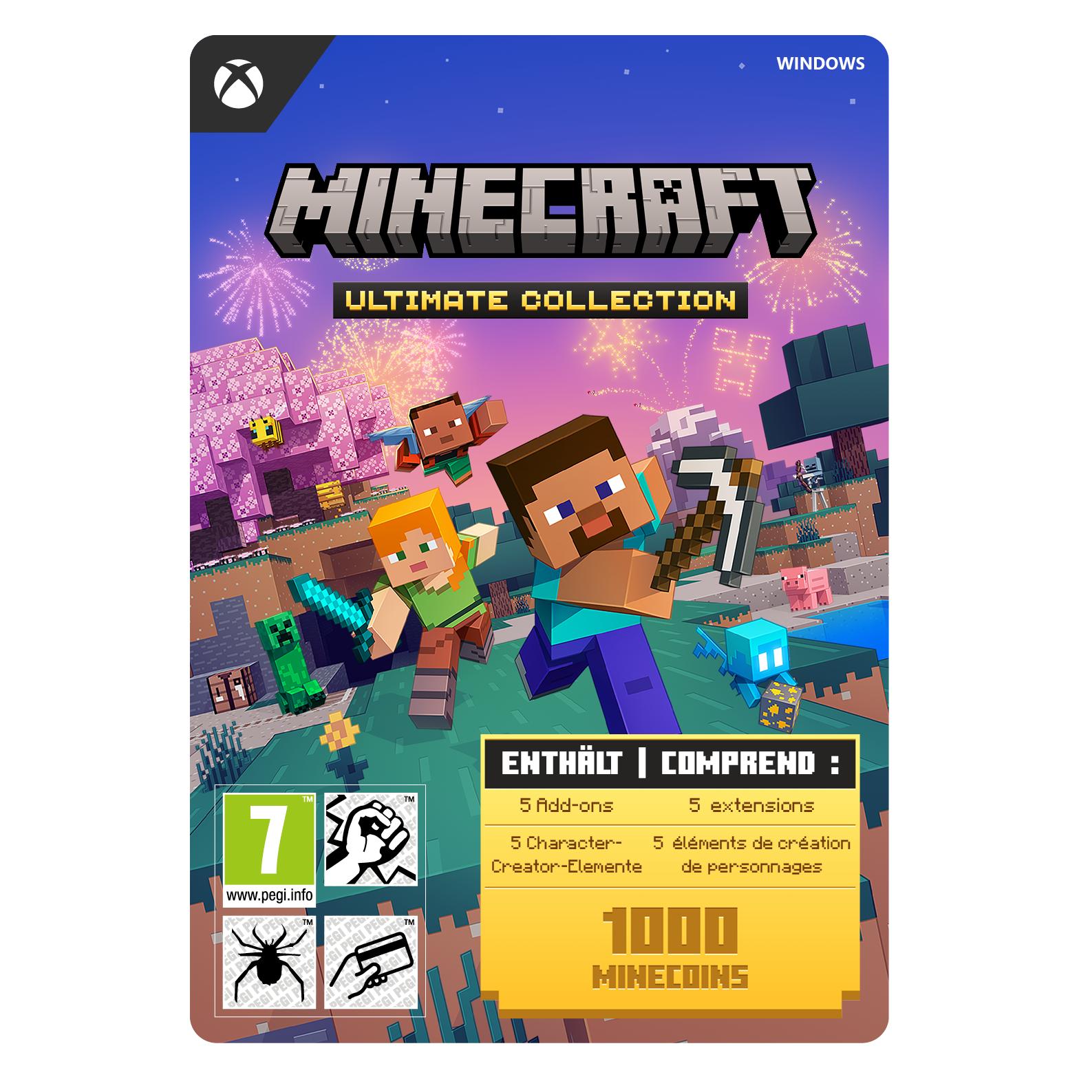 Microsoft Minecraft: Java & Bedrock Edition Ultimate Collection Download Code (2WU-00073)