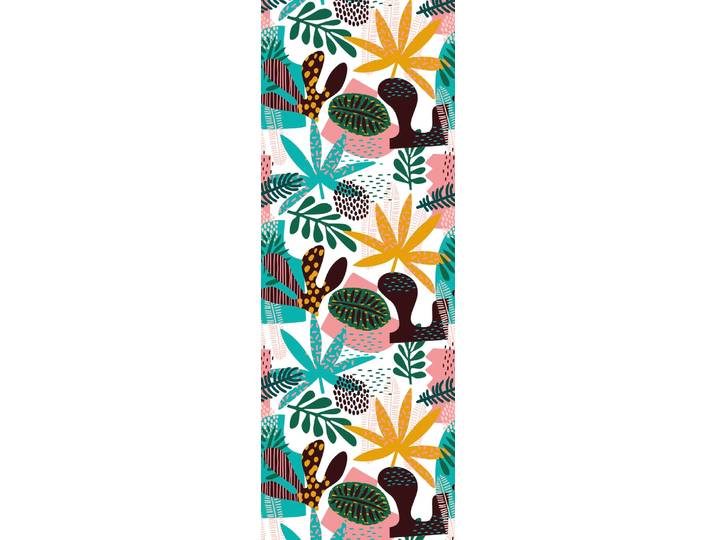 Vinyltapete QUEENCE Liva , bunt, B:0,9m L:2,5m, Vinyl, Tapeten, Vinyltapete, 90x250cm, selbstklebend, kinderleichte Anbringung,, Sticker