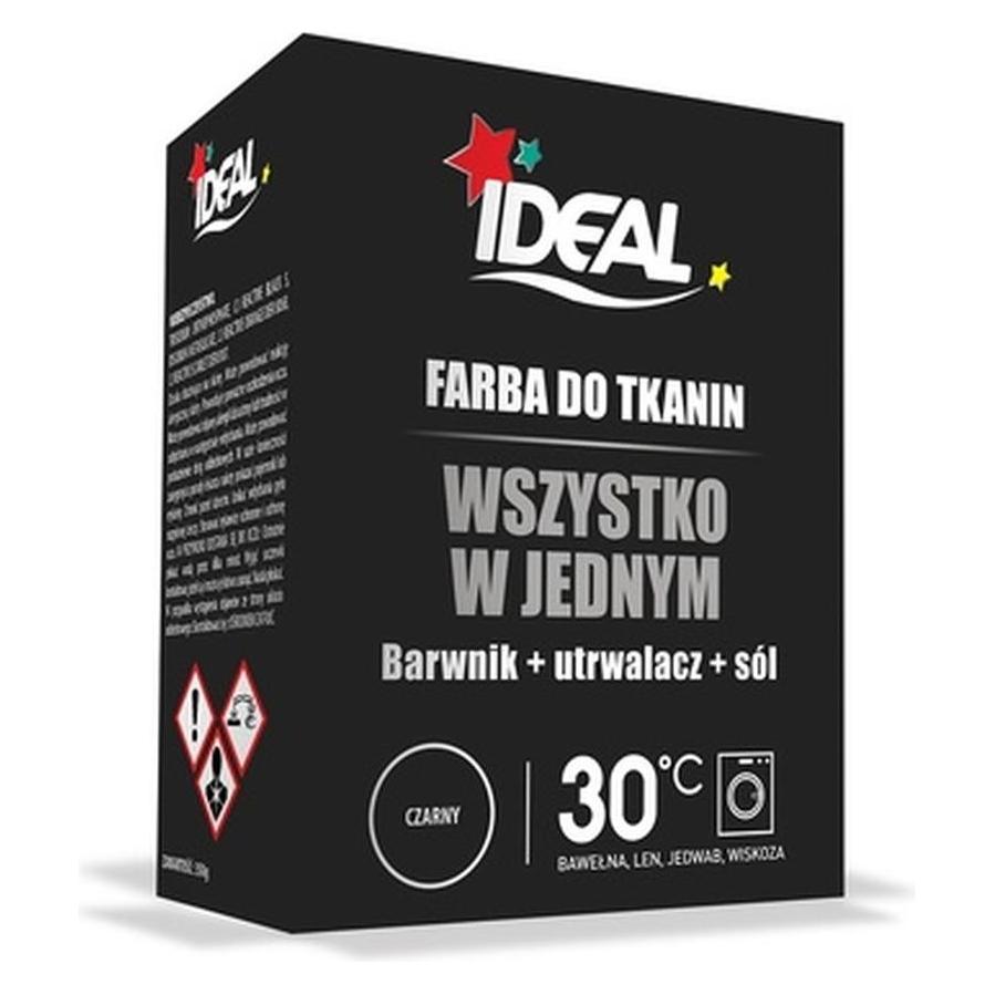 Ideal All in One barwnik do ubrań Czarny 350g (Schwarz) (3045206158138)