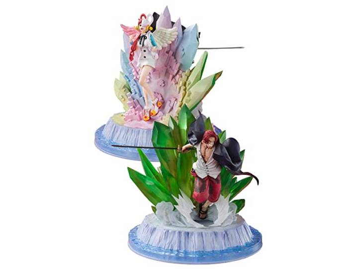 TAMASHII NATIONS - One Piece Film Red - [Extra Battle] Shanks en Uta -One Piece Film Red Ver., Bandai Spirits FiguartsZERO Collectible Statue