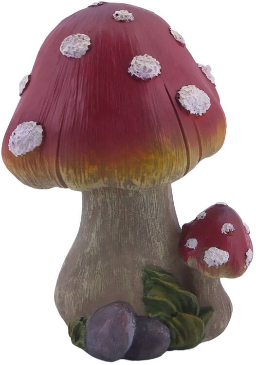 FD Figur Fliegenpilz klein Polyresin 18 x 12 x 13,5 cm rot