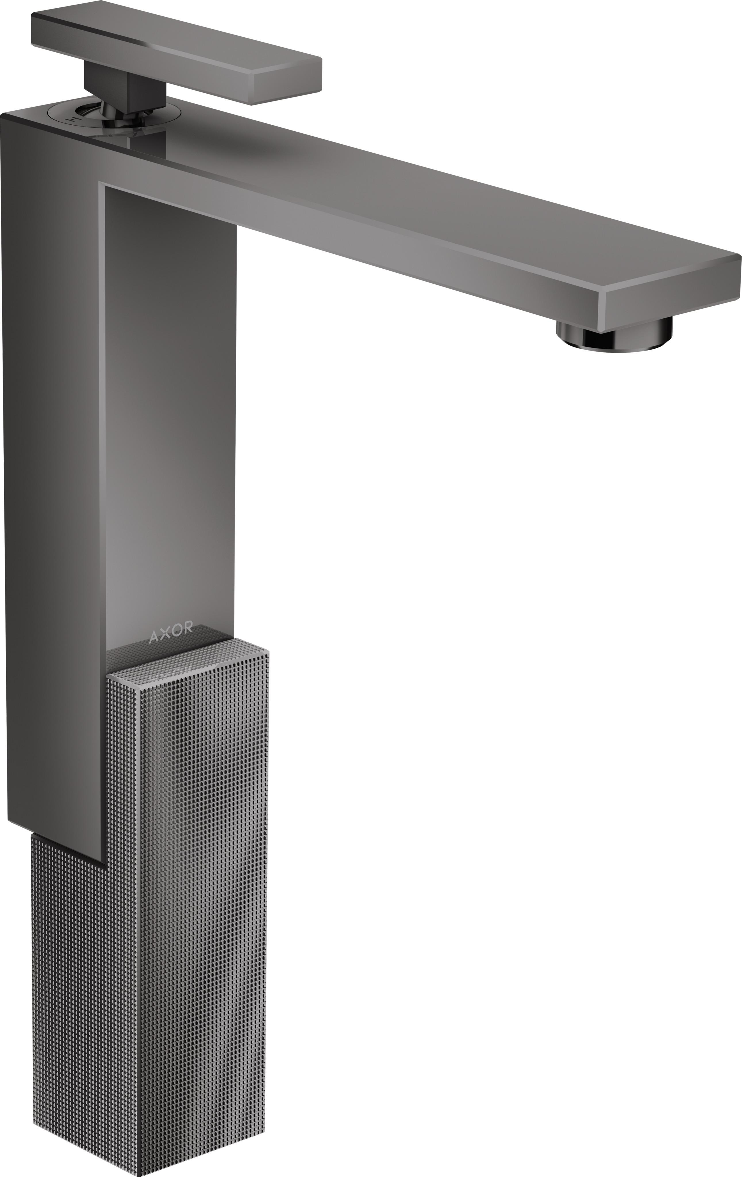 hansgrohe Waschtisch-Einhebelmischer 280 Axor Edge Ausl. 180mm, Diamantschl., pol. bla vc