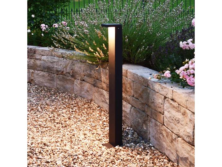 Deko-Light LED Wegeleuchte Lerna, schwarz, Aluminium, Modern