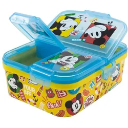 Mickey Mouse Mickey Maus-Lunchbox mit mehreren Fächern - Kinder, Lunchbox, Mehrfarbig