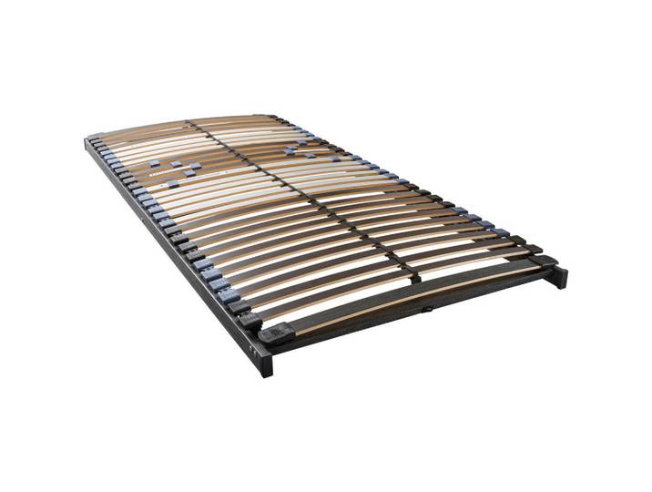 Novel Lattenrost, Holz, Birke, Buche,Birke, Buche, furniert, Schichtholz,furniert, Schichtholz, 7-Zonen, 80x200 cm, Made in Germany, V-Label Vegan, Federleisten mit Duokappen, Mittelgurt, individuelle Liegehärteeinstellung, nicht verstellbar, alternative Größen erhältlich, Schlafzimmer, Lattenroste, Lattenrost starr