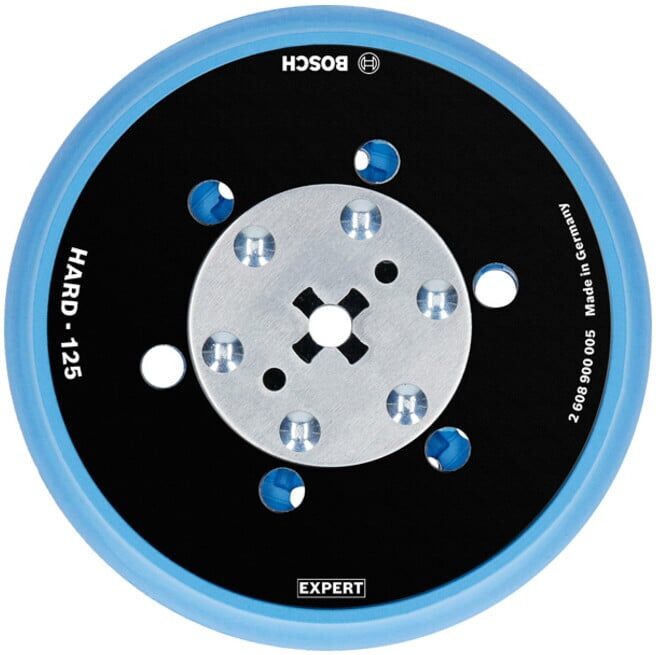 BOSCH Expert Multihole (Expert Multihole) Tampon support universel, 125 mm, dur (2608900005)