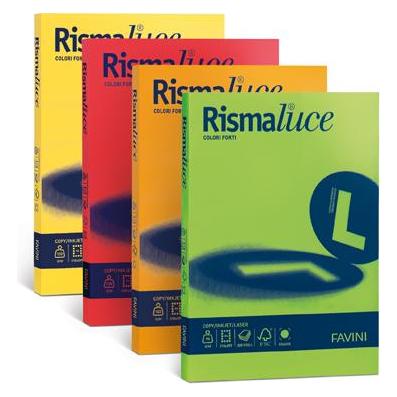 Favini Rismaluce Tintenstrahlpapier A4 (210x297 mm) 125 Blatt Gelb (A4, 125 Blätter, 200 g/m²) (A67B104)
