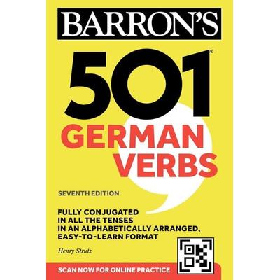 501 German Verbs, Taschenbuch von Henry Strutz, Kaplan Publishing, 978-1-5062-9360-8