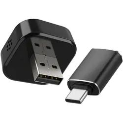Avizar, Autoradio Zubehör, Wireless CarPlay Auto Adapter Bluetooth und Wi-Fi Empfänger USB USB-C