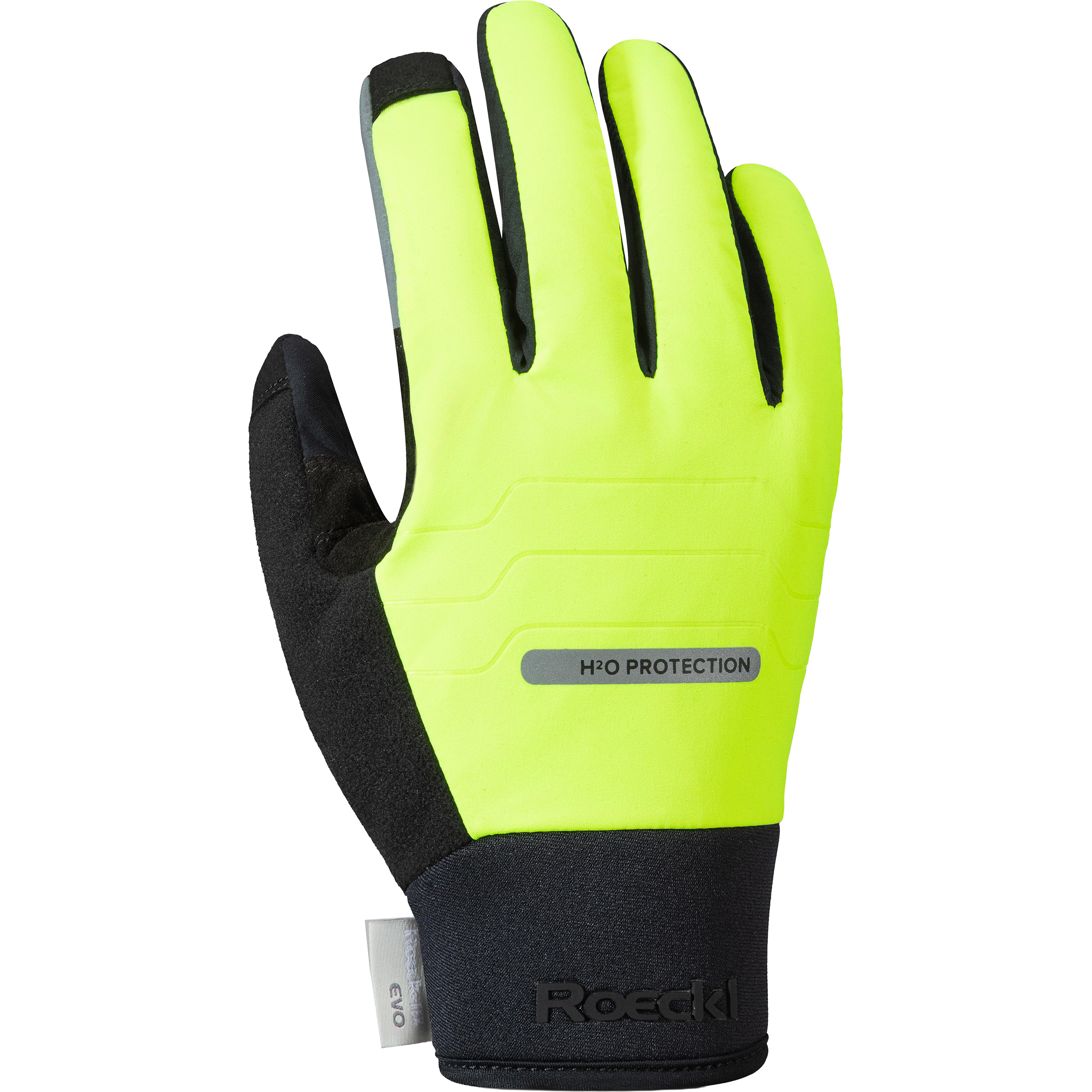 Roeckl Sports Rofelewand Fingerhandschuhe schwarz Größe 8.5