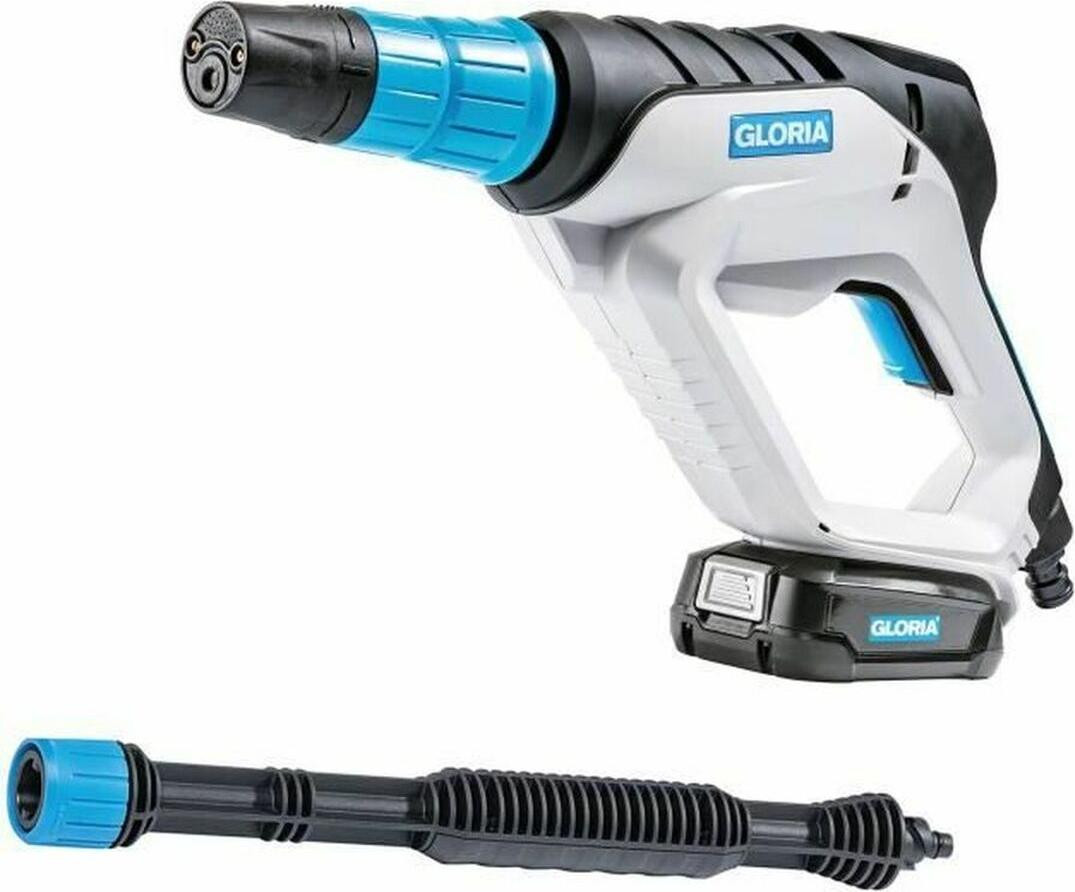 Gloria MultiJet 18V Accu Hogedrukreiniger met 2.5 Ah Accu en Oplader