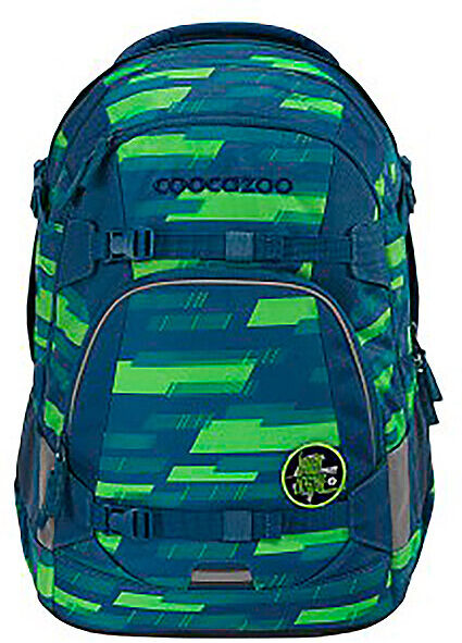 COOCAZOO Schulrucksack MATE Lime Stripe EG