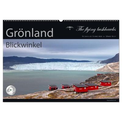 Grönland Blickwinkel (Wandkalender 2027 DIN A2 quer), CALVENDO Monatskalender