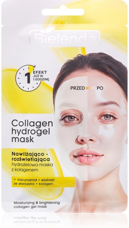 Bielenda Collagen Hydrogel Mask hydrogel mask with collagen 1 pc