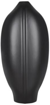 Sagebrook Home Modern Ceramic Decorative Vase with Sculpted Wavy Textured Design