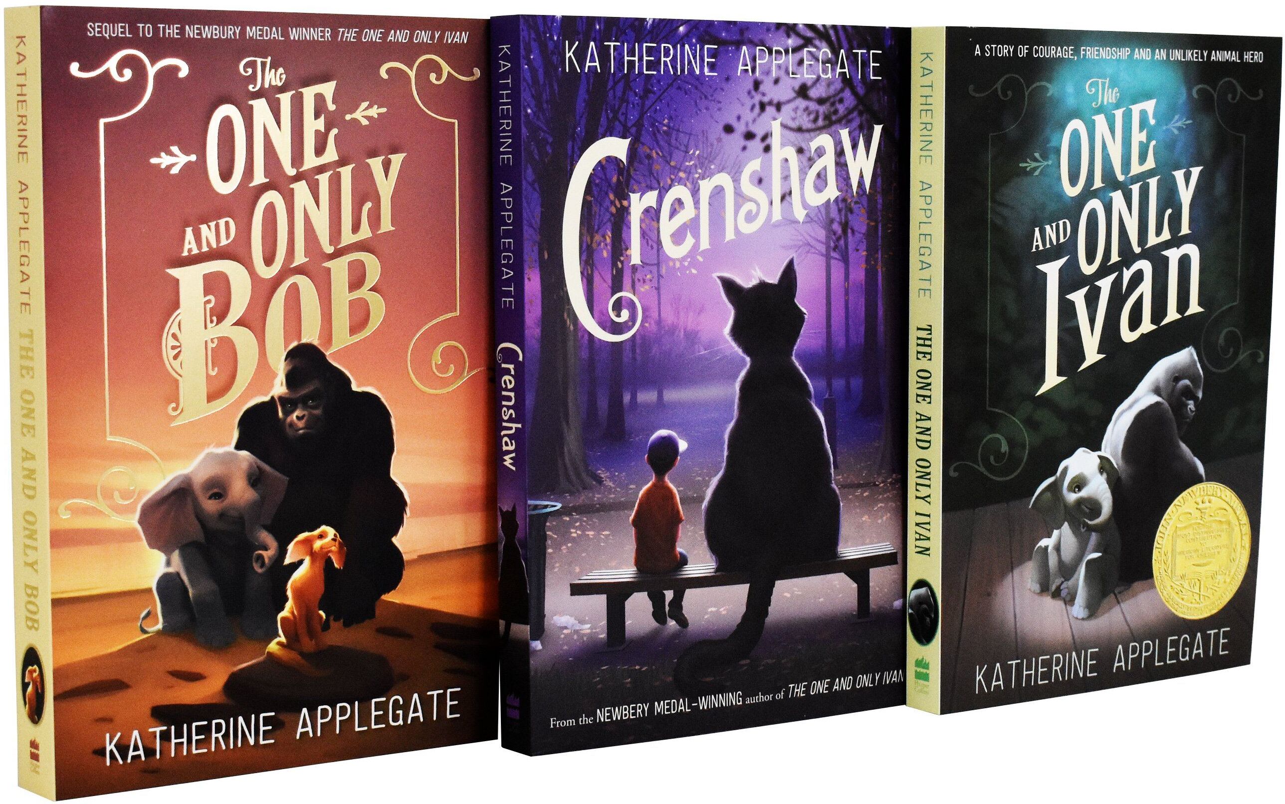 Katherine Applegate One and Only Ivan Series 3 Books Collection - Paperback - Age 7-9 HarperCollins Publishers