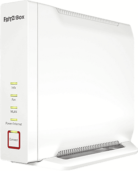 Router - AVM FRITZ!Box 4060, Triple Banda, 2400 mbps, Wi-Fi 6, LAN, WAN, Base DECT