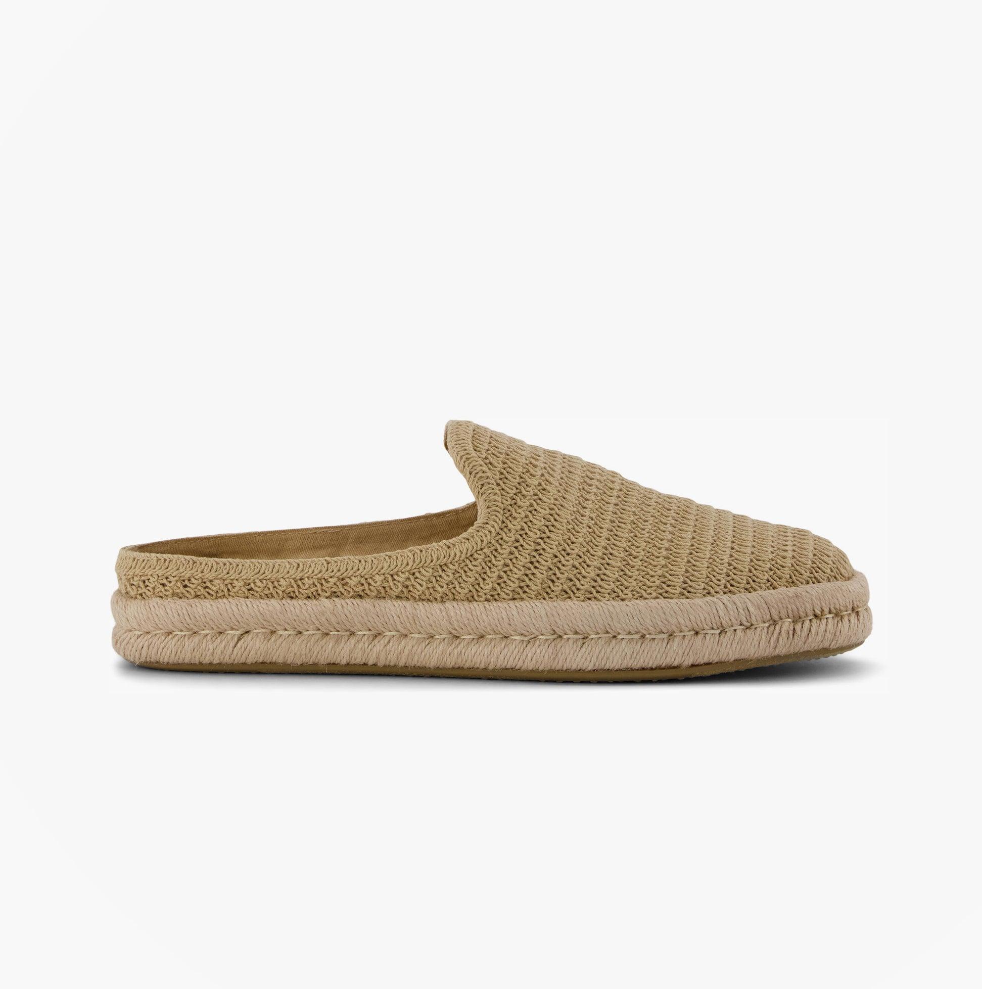 Toms Santiago Herren Mules Sandalen Beige
