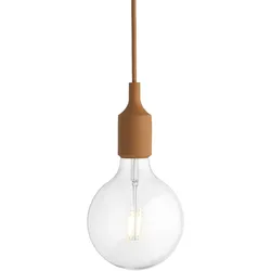 Muuto E27 LED Pendelleuchte, clay brown