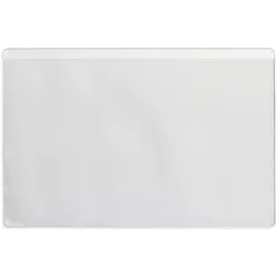 100 Visitenkartentaschen, selbstklebend, PP-Folie Vorderfolie verkürzt | 95 x 60 mm, transparent