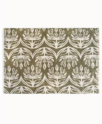 French Home Set of 4 Botanical Placemats - Sage