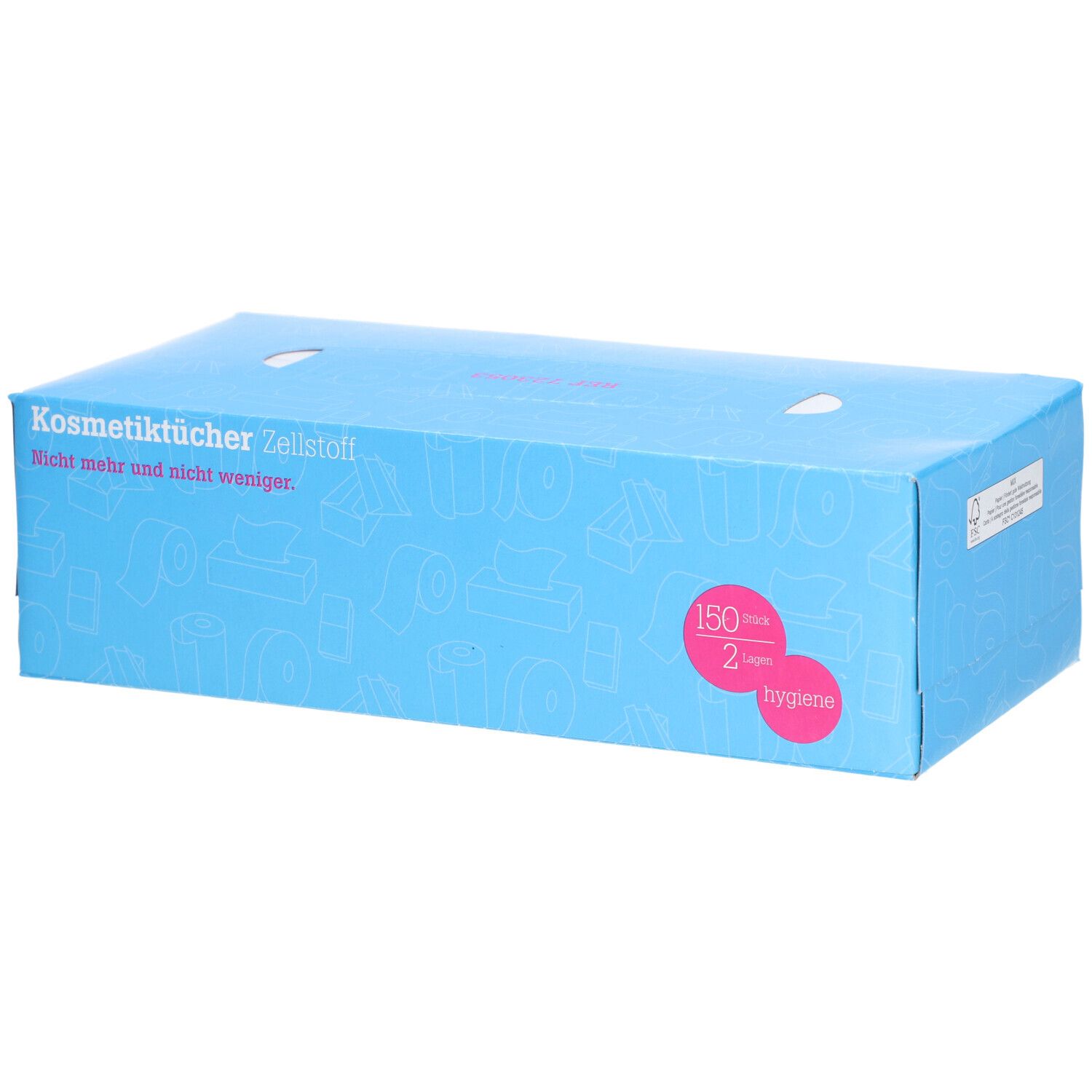 IVF Kosmetiktücher Zellstoff 2-lag 150 Stk St Bandage(s)