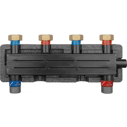 Kombiverteiler Evenes VTW 2/2 ÜWM DN20 (3/4''), 2m3/h, 50 kW, inkl. Halterung und Isolierung