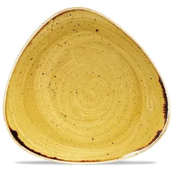 Churchill1795 Churchill Stonecast Teller Triangle 22,9 cm, Mustard
