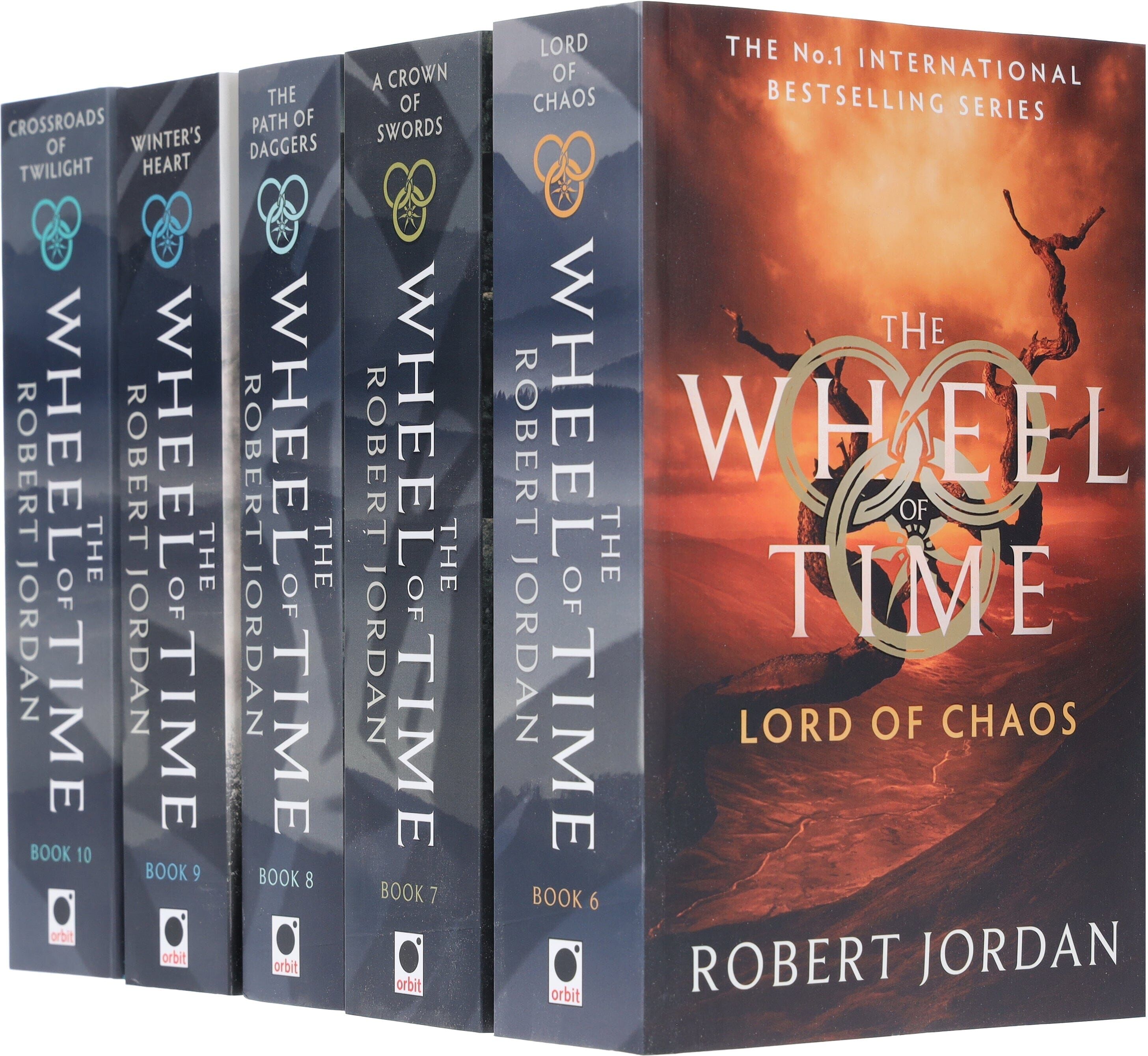 The Wheel of Time by Robert Jordan: Books 6-10 Collection Set - Fiction - Paperback Hachette