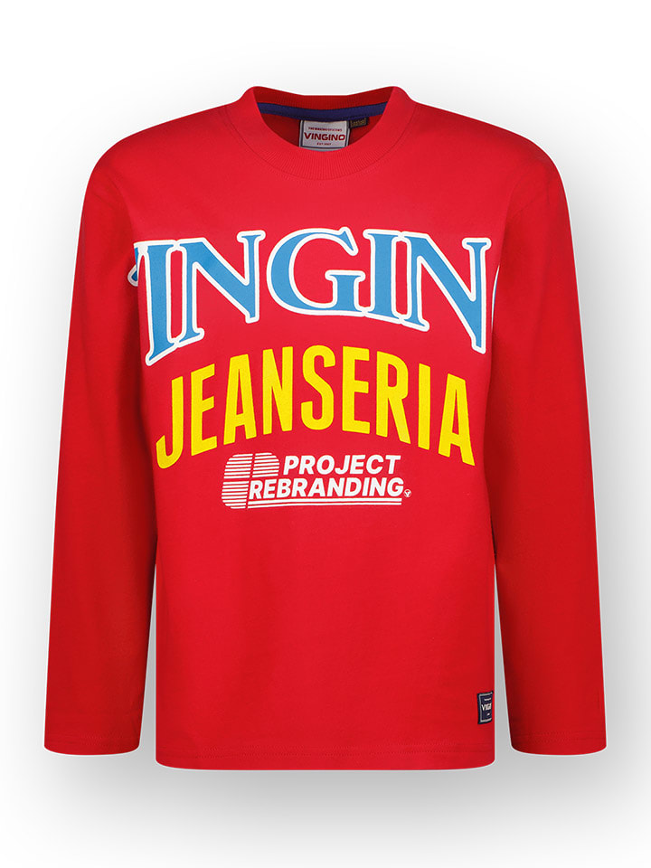 Vingino Longsleeve "Host" in Rot - 128