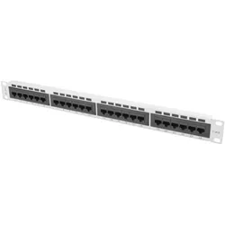 Lanberg PPU6-1024-S Patch Panel 1U, Server Zubehör, Grau
