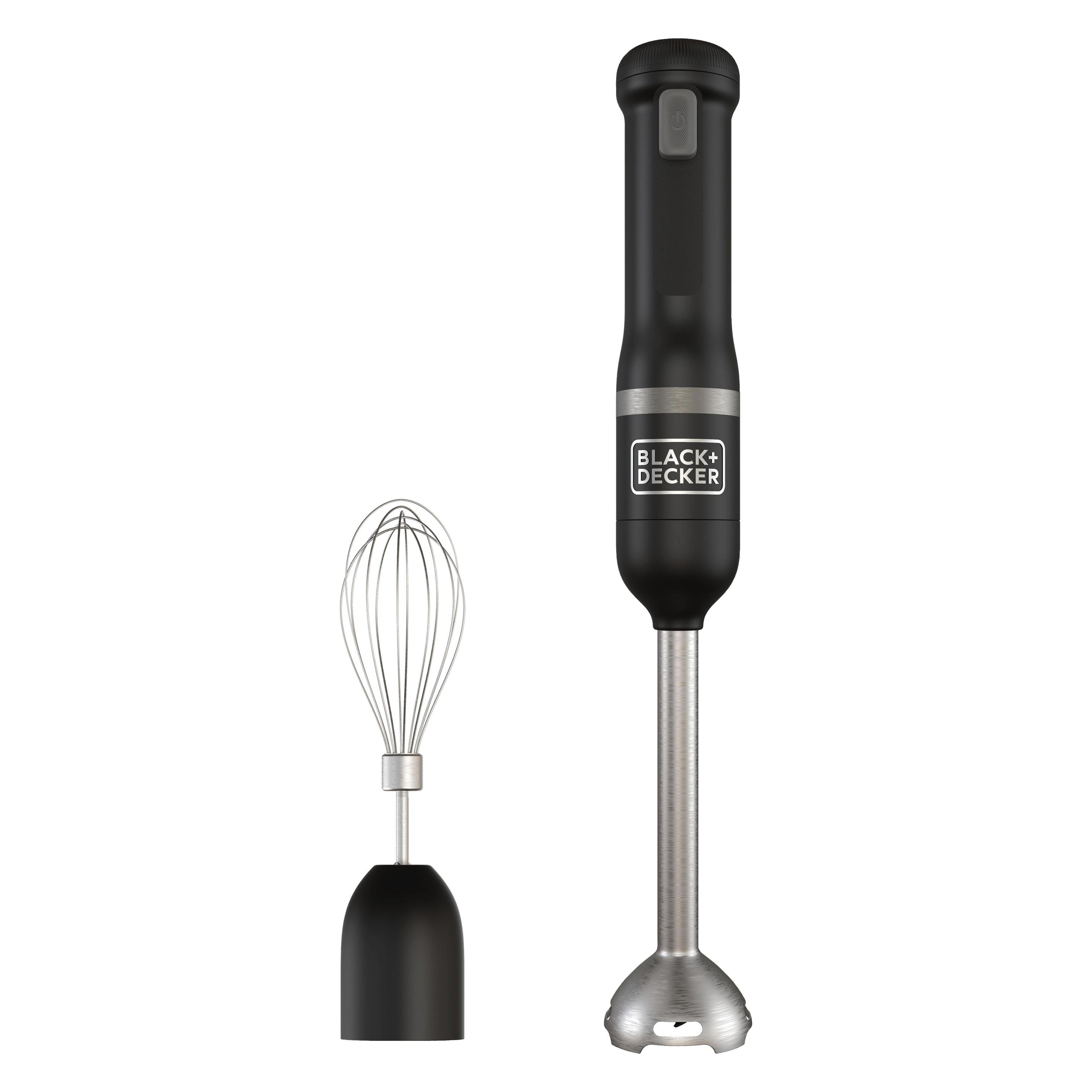 Black & Decker Stabmixer Kitchen Wand Schwarz, 2-teilig (BCKM1012KB-QW)