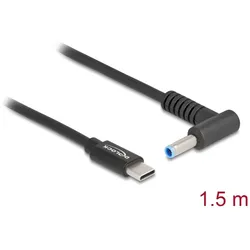 DELOCK Notebook Ladekabel USB Type-C St. HP 4,5 x 3,0 mm