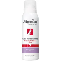 Allpresan Fuß Spezial Nr.7 Fuss- und Schuhdeo Pilzempfindliche Haut 125ml, mit beruhigendem Duft