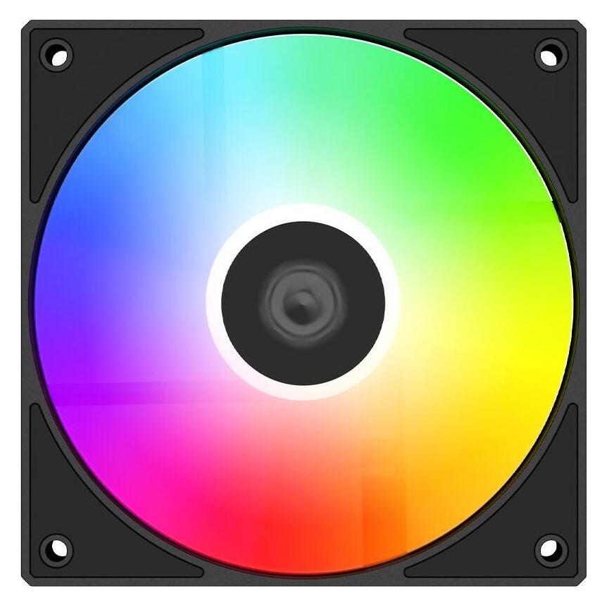 ID-Cooling AS-120 Fan 120mm Black Lighting aRGB (120 mm) (AS-120-ARGB-K)