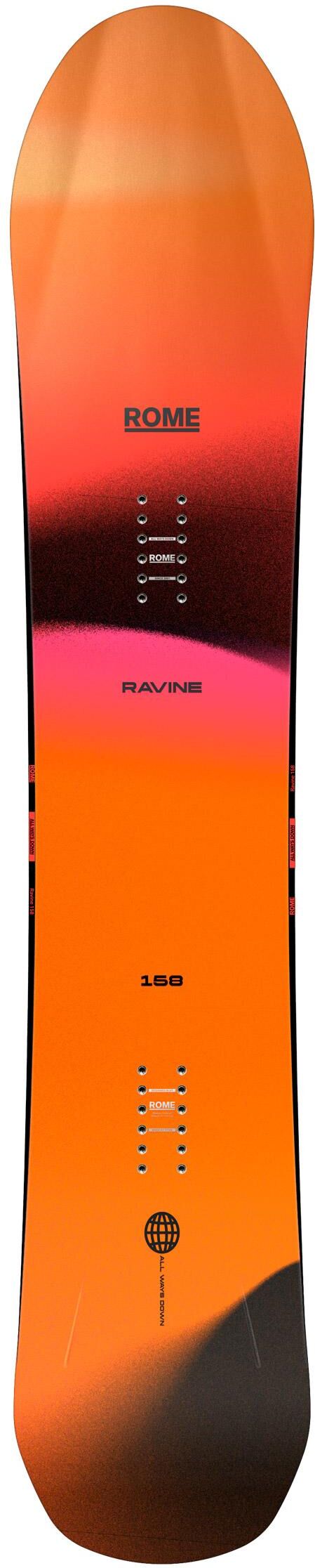 Rome  - Ravine - 161 - Planche Snowboard