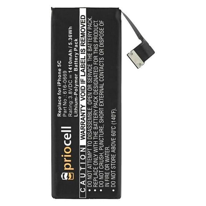 OEM Priocell-Akku für iPhone 5c (APN: 616-0669) (616-0669)