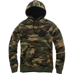 Vintage Industries Derby Camo, Kapuzenpullover - Braun/Oliv/Beige - XL