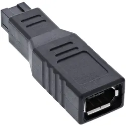INLINE FireWire Adapter, 6pol Buchse/9pol Stecker