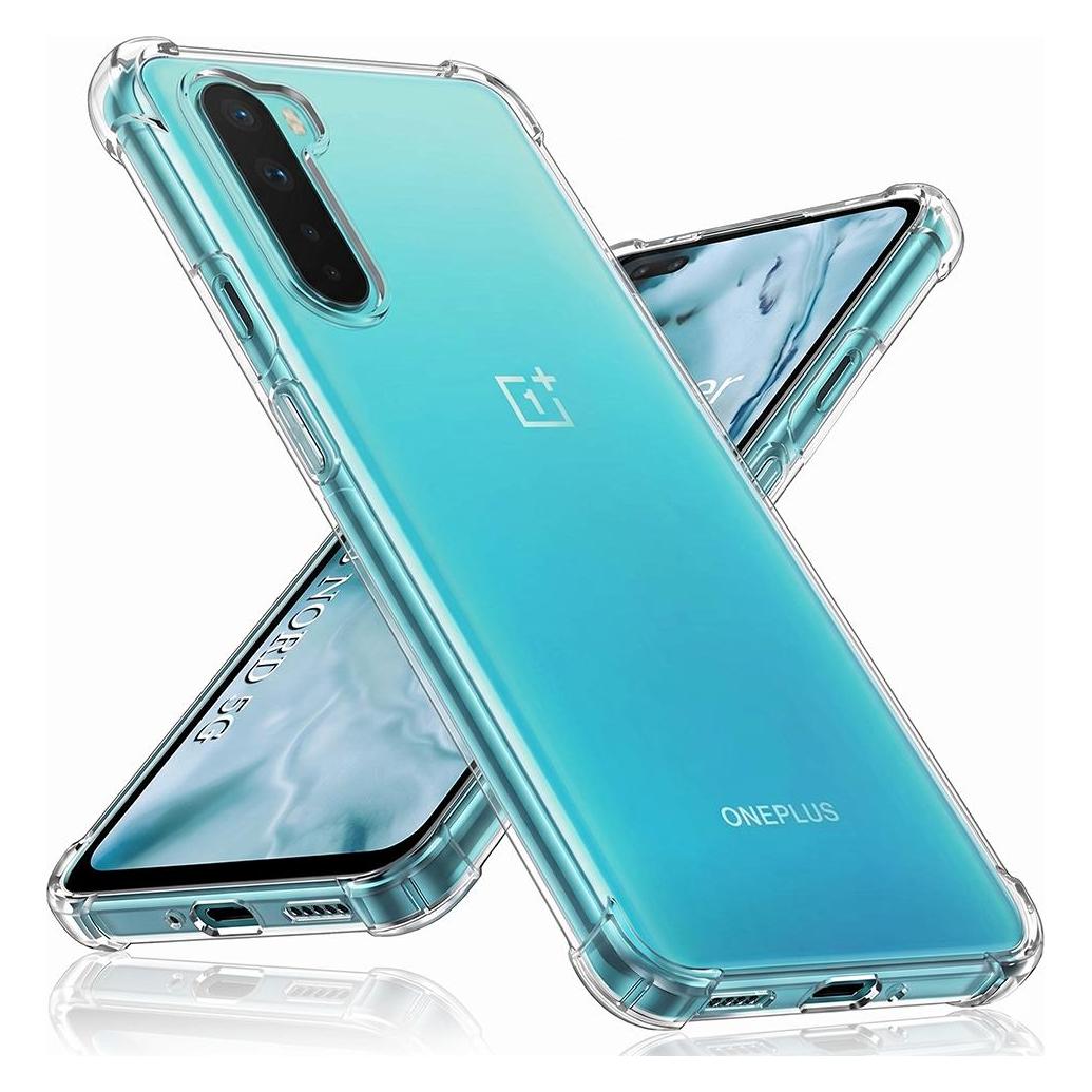 Techsuit - Shockproof Clear Silicone - OnePlus Nord 5G - Clear (OnePlus Nord 5G) (56364946)