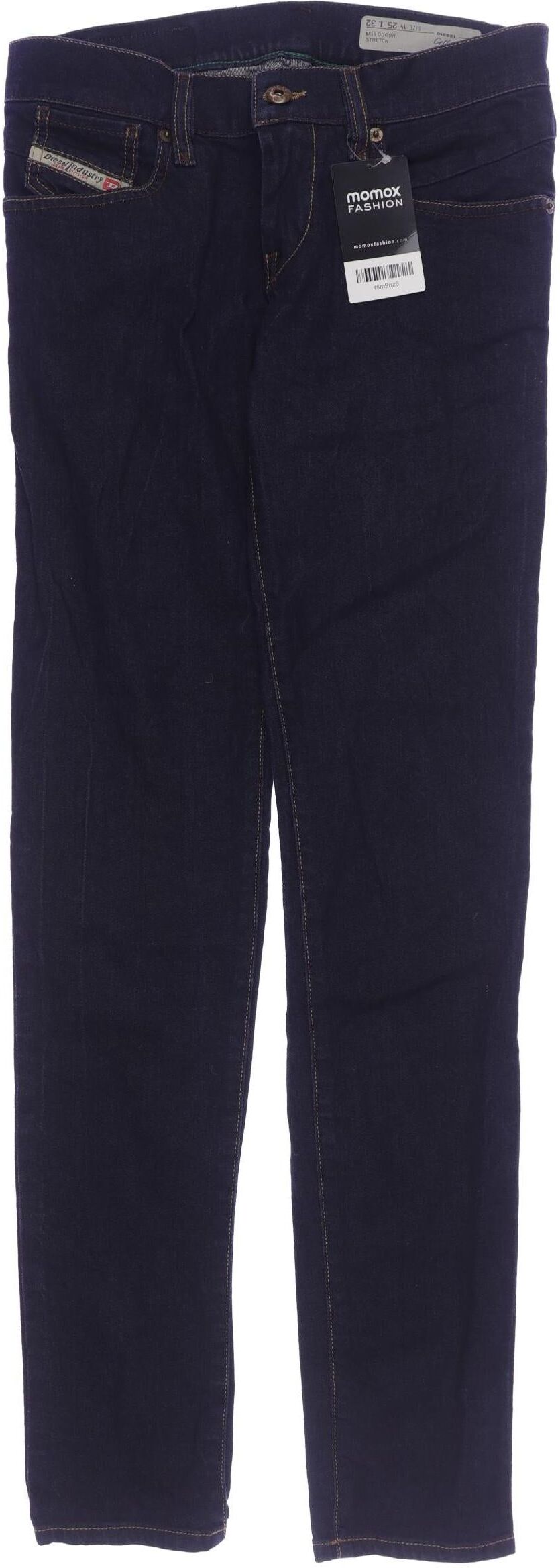 Diesel Damen Jeans, Marineblau, Gr. W25, Elasthan / Baumwolle - Second Hand