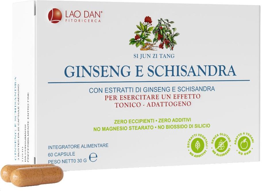 LAO DAN Srl GINSENG Schisandra 60 Cpr