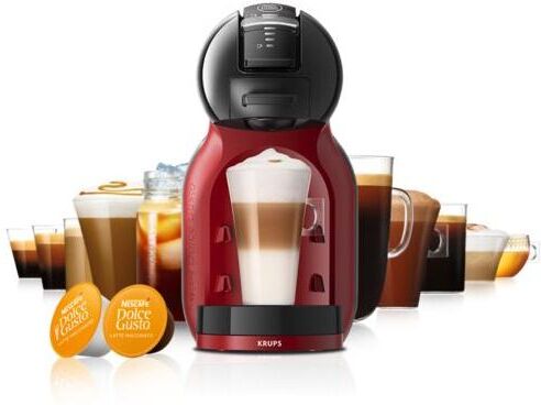 Krups MACCHINA DA CAFFE' DOLCE GUSTO KP123H MINI ME RED/BLACK