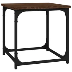 vidaXL Beistelltisch Braun Eichen-Optik 40 x 40 x 40 cm Holzwerkstoff