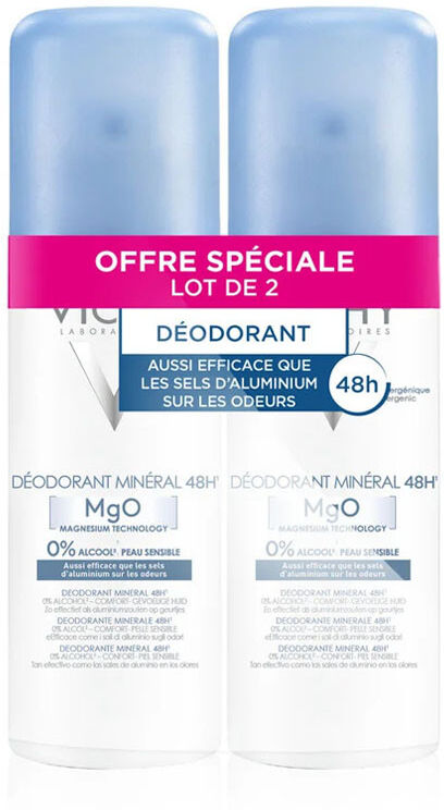 Vichy Déodorants format Aérosol Minéral 48H Déodorants