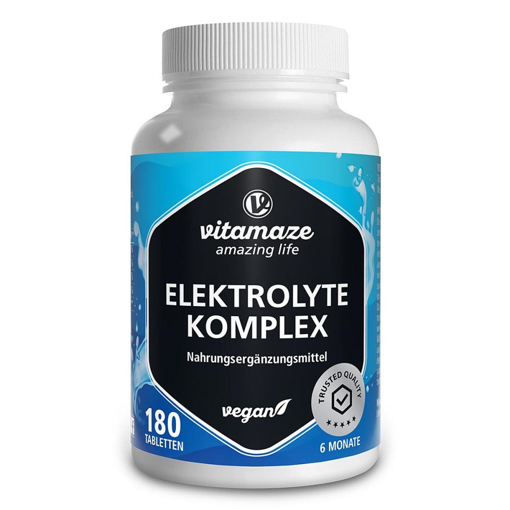 Vitamaze GmbH Vitamaze Elektrolyte Komplex mit Magnesium Tabletten vegan 19461488