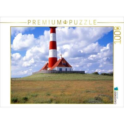 CALVENDO Puzzle Ein Motiv aus dem Kalender Attraktive Leuchttürme | 1000 Teile Lege-Größe 64x48cm Foto-Puzzle für glückliche Stunden